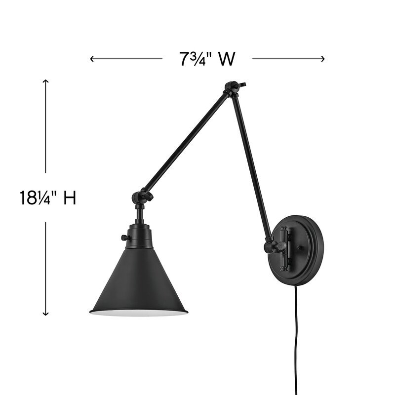 Arti 1-Light Swing Arm Lamp - Image 2