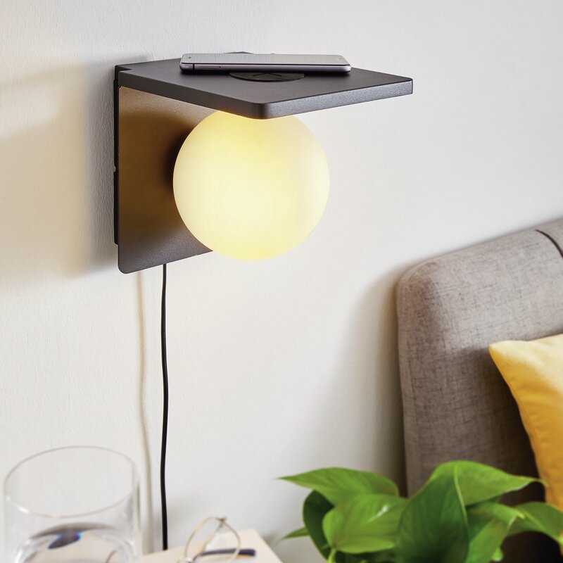 Bulou 1 - Light Plug-In Black Flush Mount - Image 0