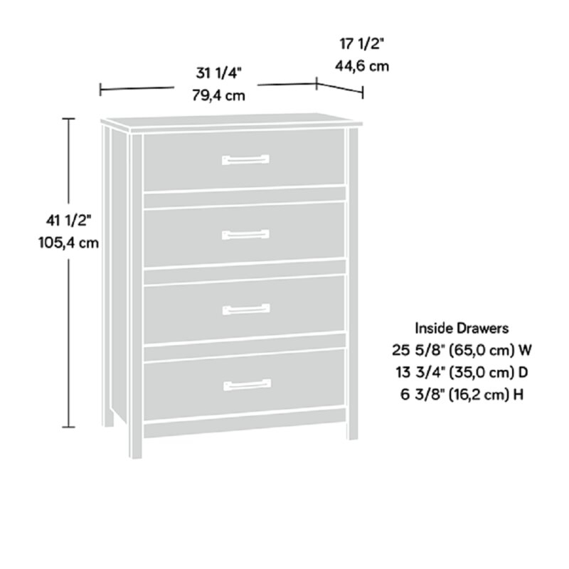 Canalou 4 Drawer Chest - Image 1