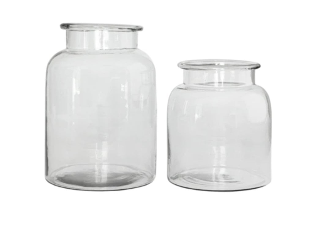 Kern Glass Jar, Small - Image 0