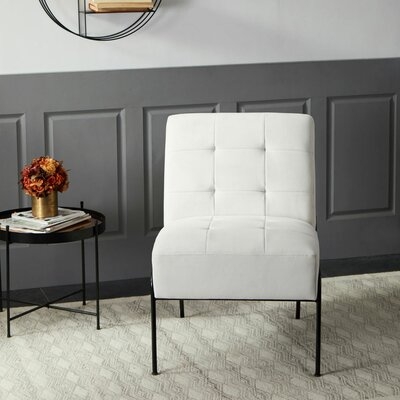 Emilius 22.5" Wide Tufted Side Chair - Image 1