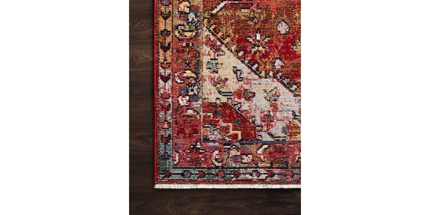 SIL-06 RED / MULTI - 7'10" x 10'6" - Image 2