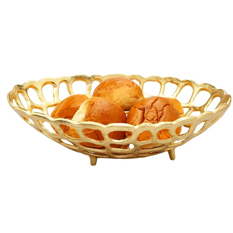 Barragan Looped 141 oz. Bread Basket - Image 1
