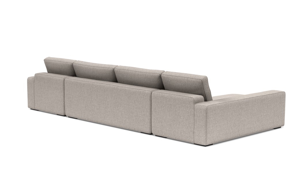 Ainsley U-Sectional Sofa / Earth Cross Weave - Image 1