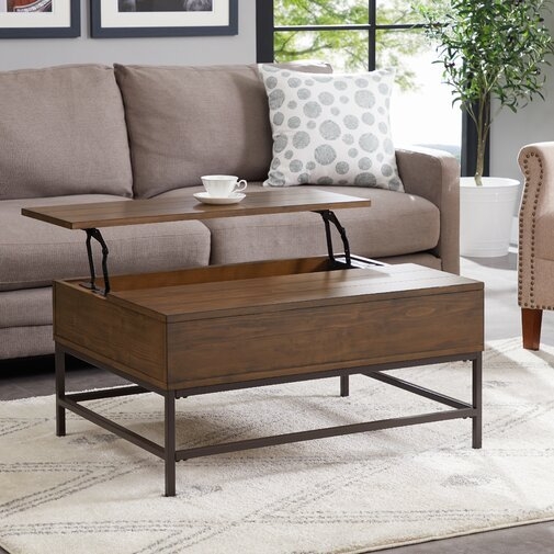 Kyle Lift Top Coffee Table with Storage - Image 3