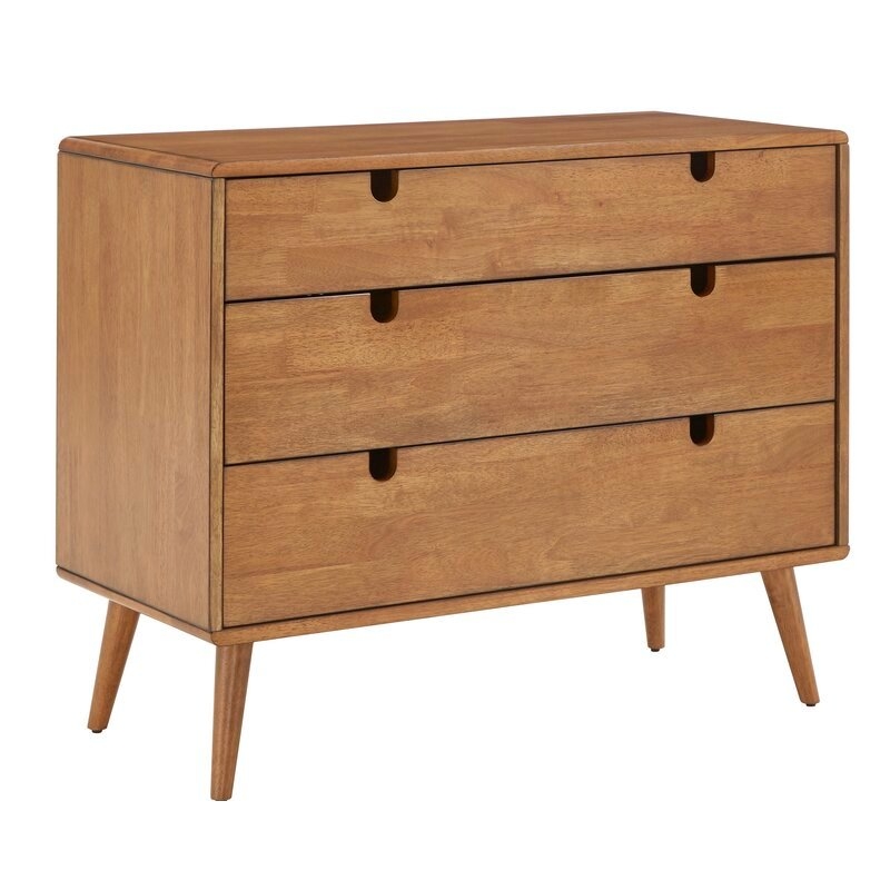 Etter 3 Drawer 39.37'' W Solid Wood Dresser - Image 0