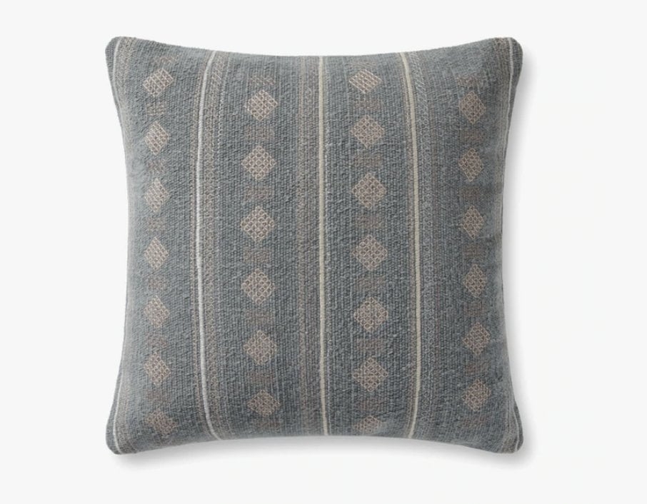 PILLOWS PAL0007 DENIM 22" x 22" Cover w/Down - Image 0