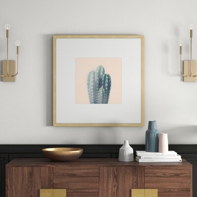 'Green Cacti' Framed Photographic Print - Image 1