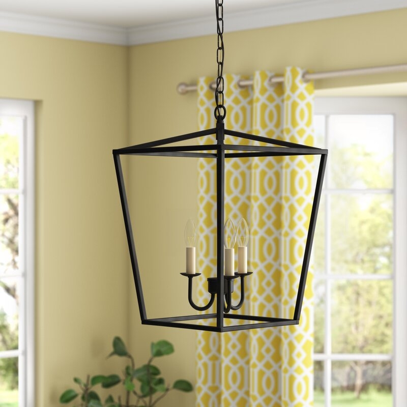 Finnick 3 - Light Lantern Geometric Pendant - Image 2