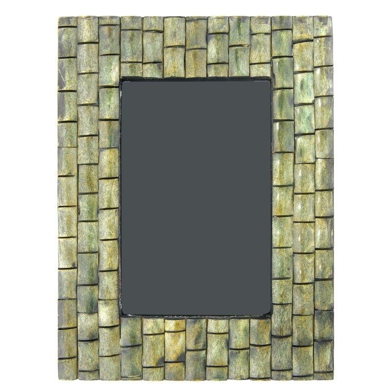 Darrin Bone and Wood Picture Frame - Image 0