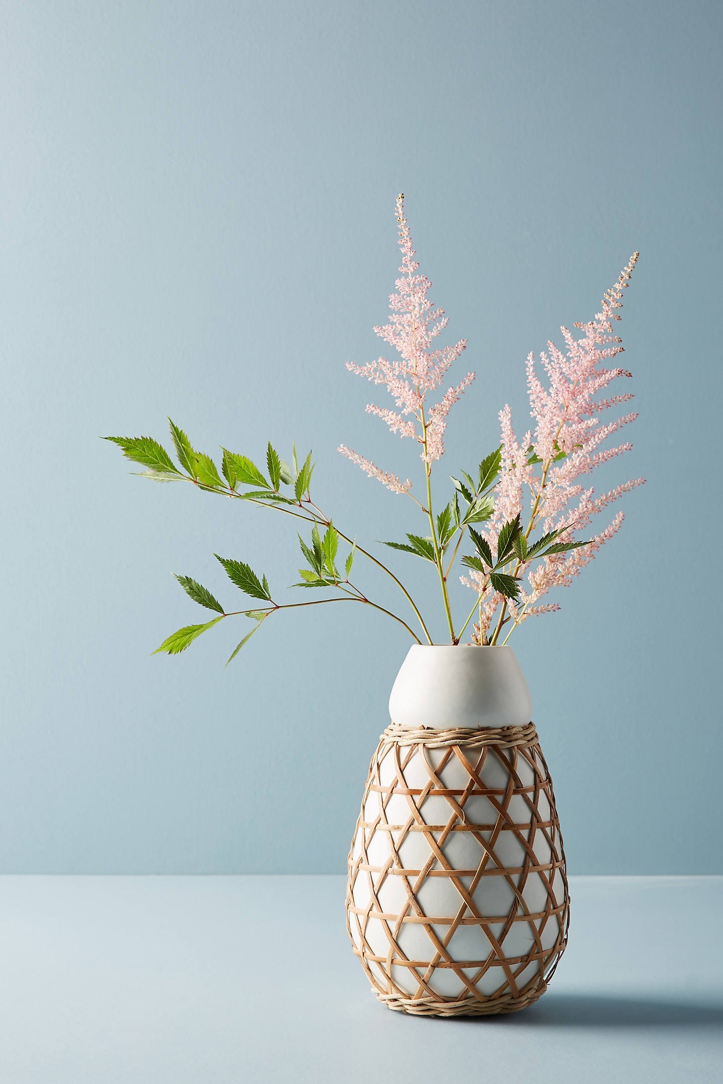 Woven Grass Vase - Image 1