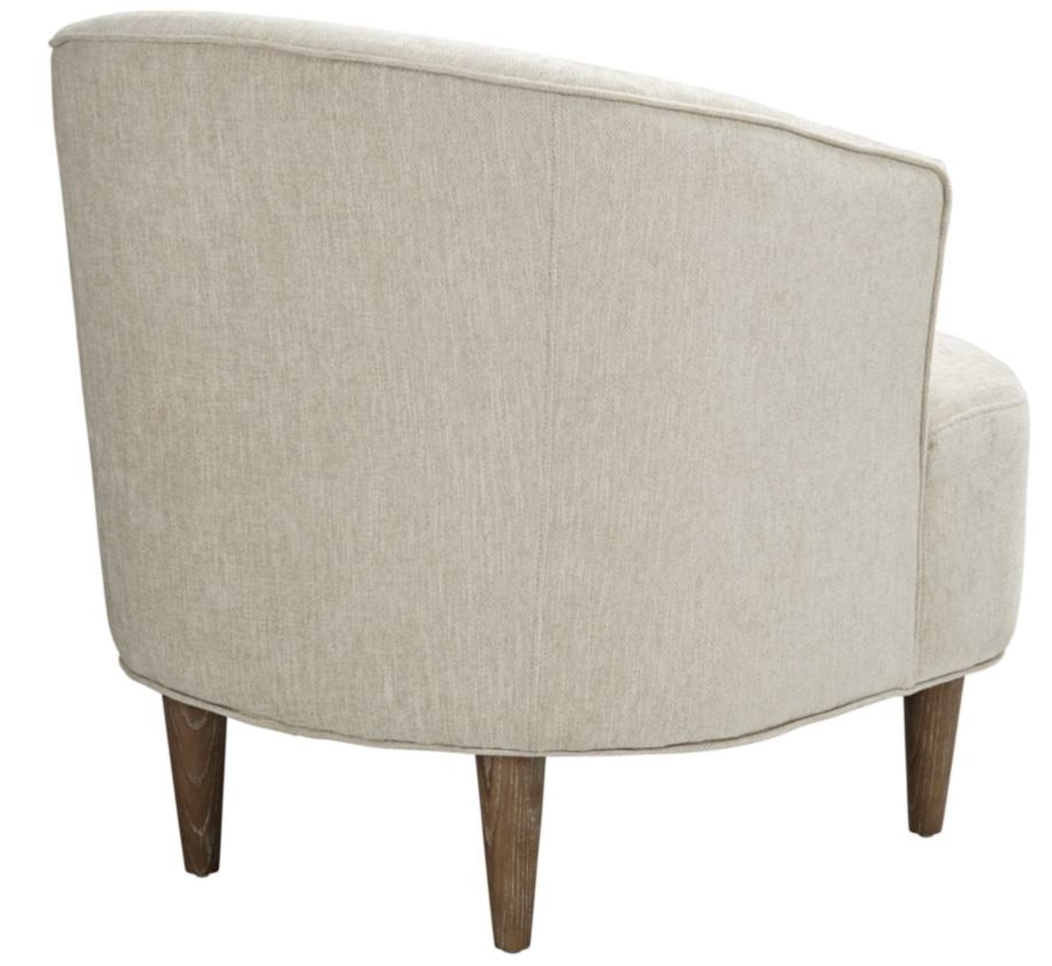Herringbone Beige Fabric Accent Chair - Style # 79D20 - Image 2