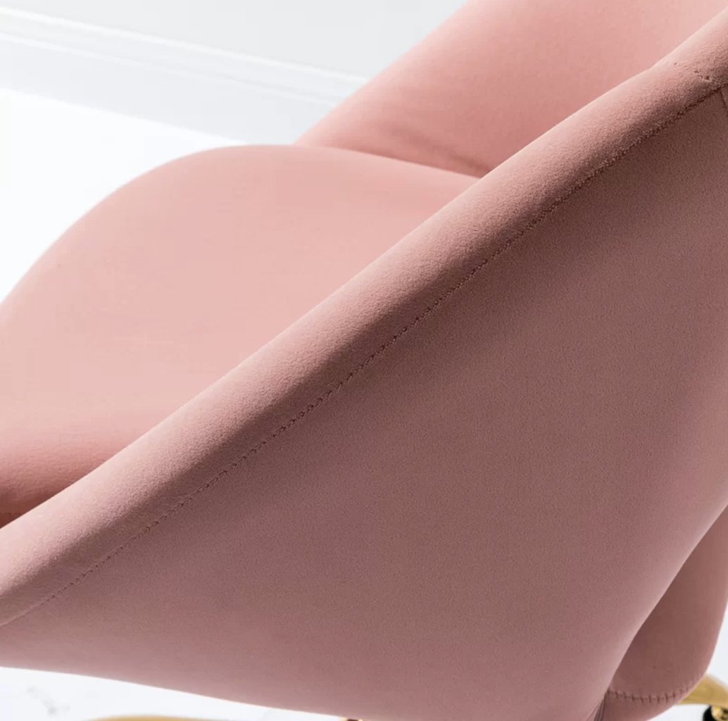Lourdes Task Chair, Pink - Image 1