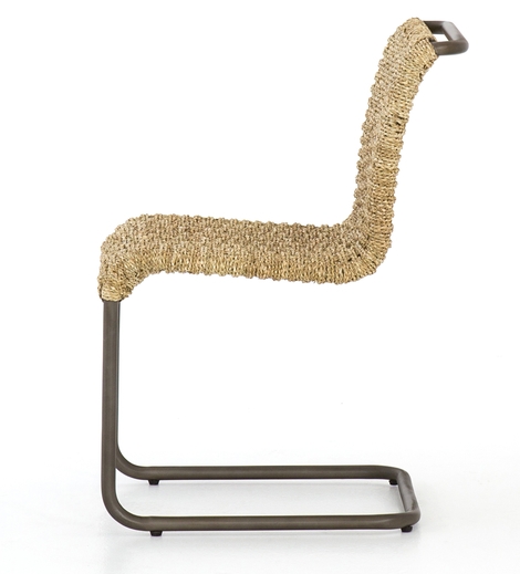 MARTIN CANTILEVER CHAIR, NATURAL - Image 2