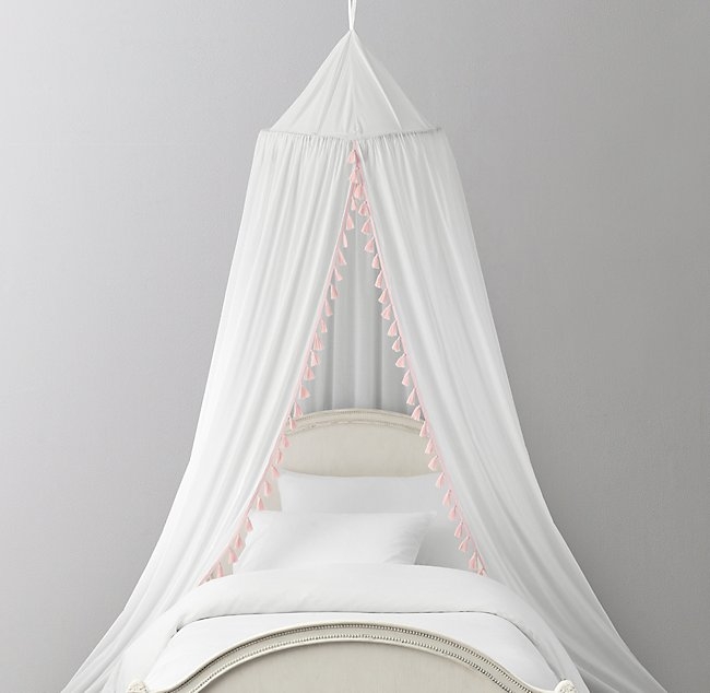 TASSEL VOILE BED CANOPY - Image 0