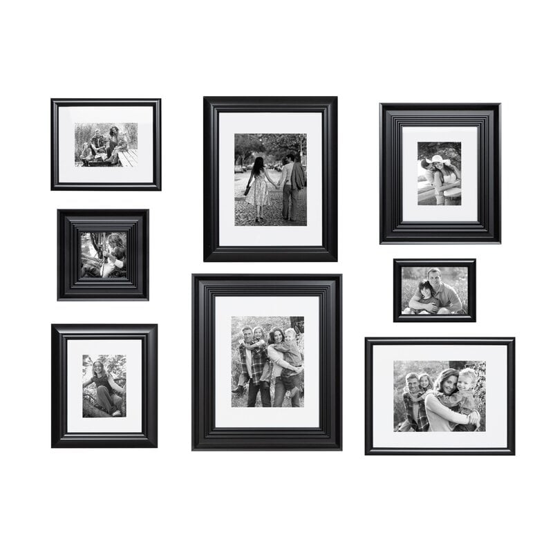 8 Piece Syston Gallery Picture Frame Set - Image 0