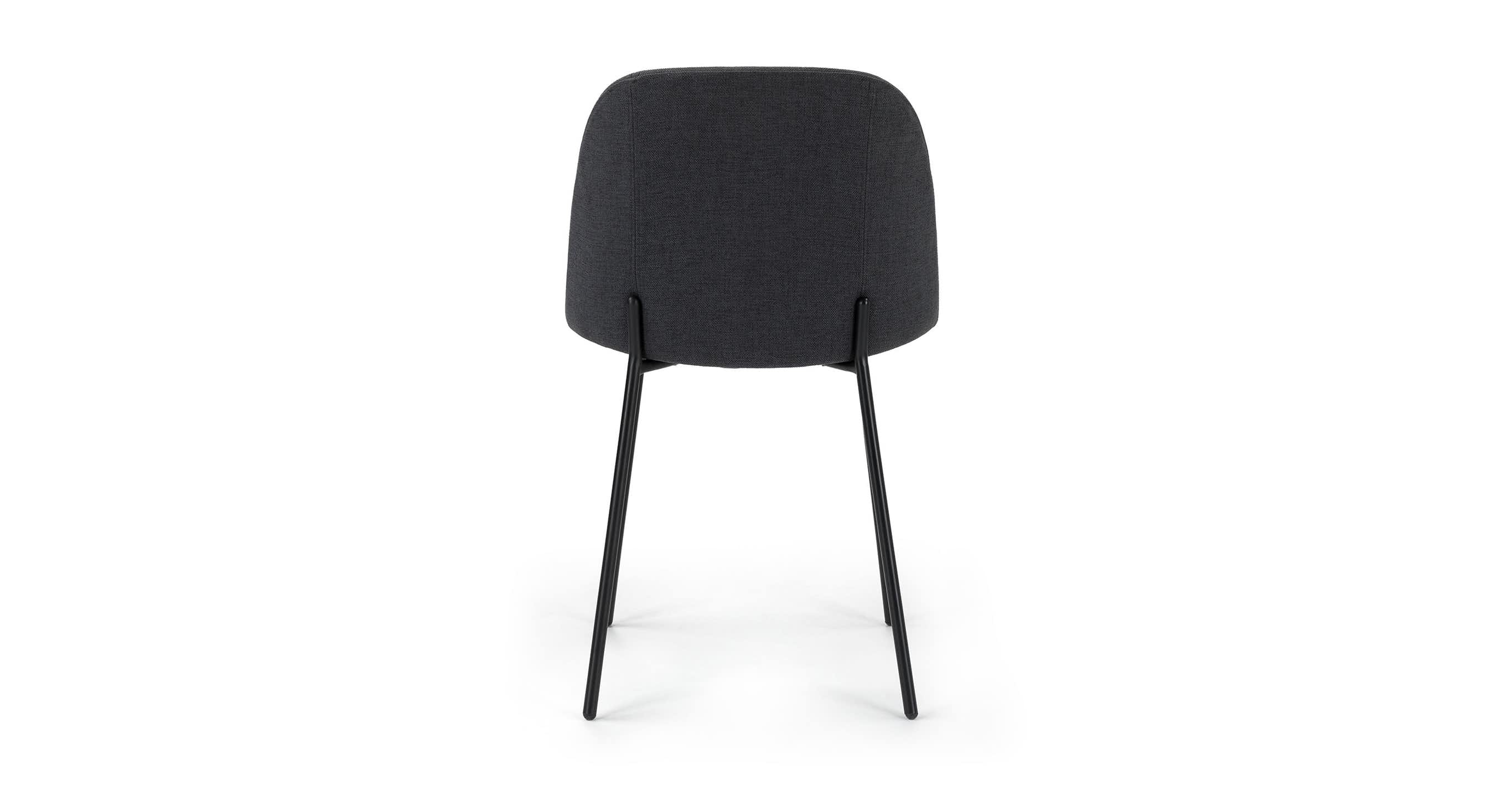 ceres flint gray and black dining chair - Image 2