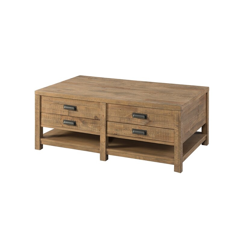 Renee Lift Top Coffee Table with Storage - Image 1