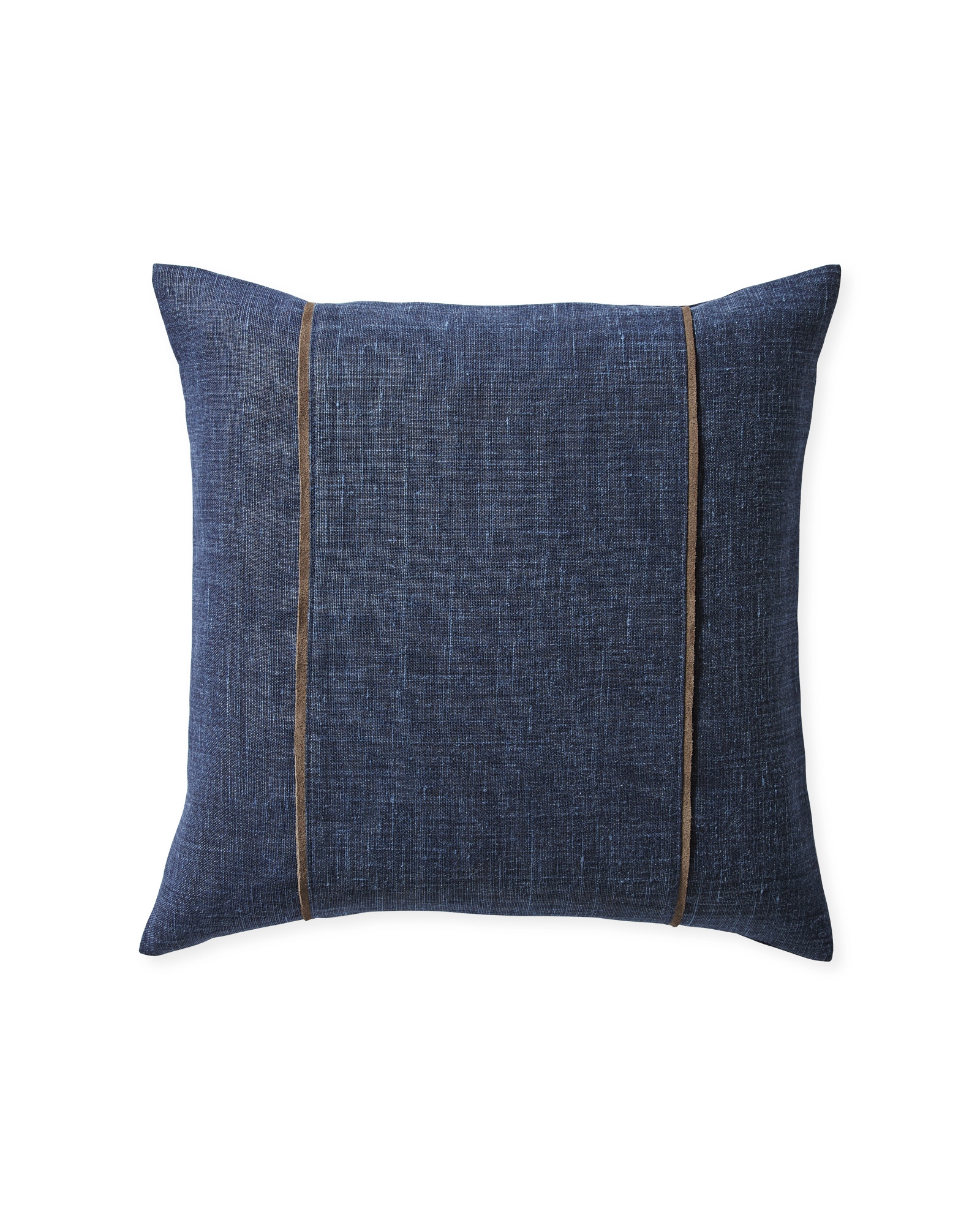 Kentfield 20" SQ Pillow Cover - Navy - Insert sold separately - Image 0