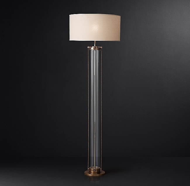 Flatiron Floor Lamp in Vintage Brass - Image 0