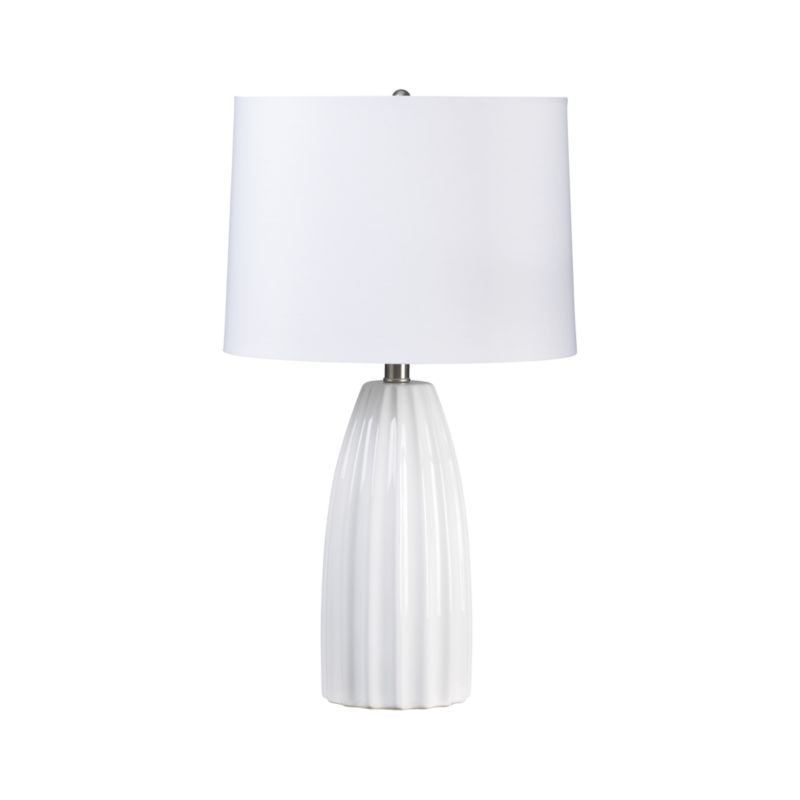 Ella White Table Lamp - Image 9