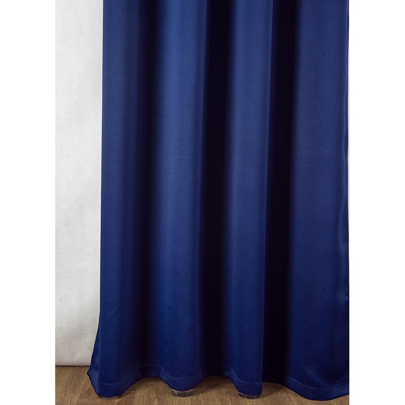 Kerynia Solid Blackout Thermal Rod Pocket Single Curtain Panel - Image 3