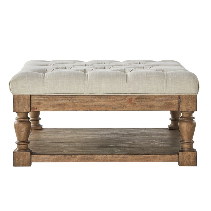 Hults Tufted Cocktail Ottoman - Image 1