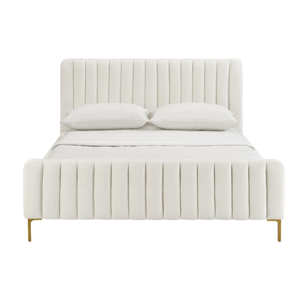 Victoria CREAM BED IN KING - Image 0