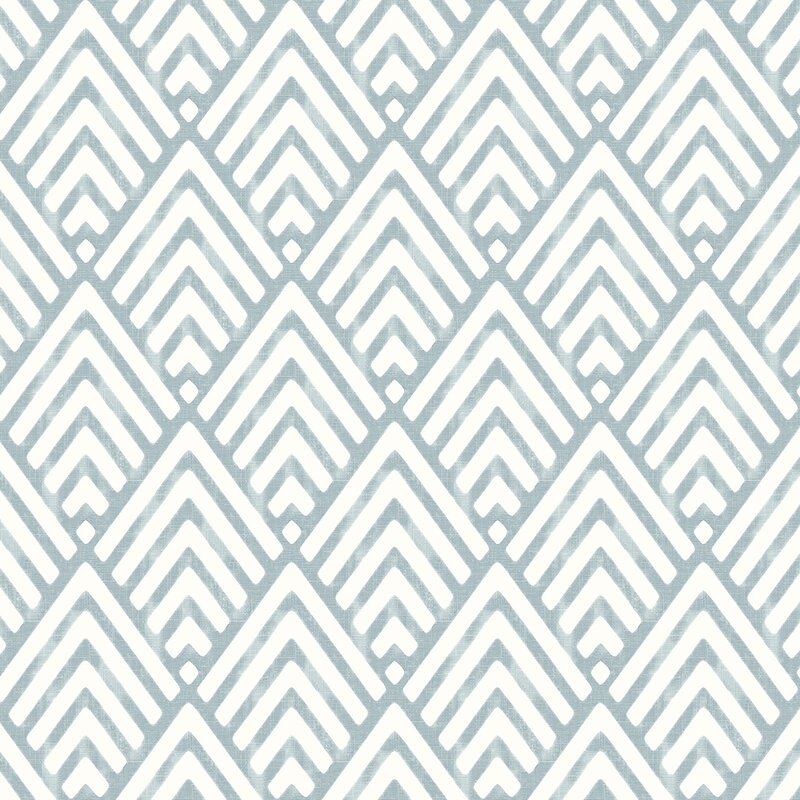 Alaya 33" x 20.5" Geometric Wallpaper Roll - Image 1
