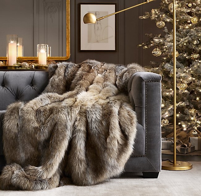 Ultimate Faux Fur Throw - Image 1