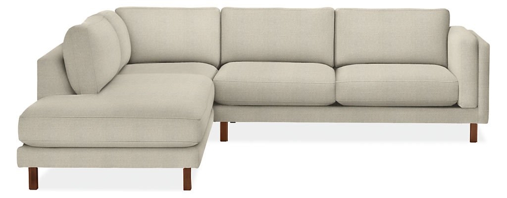 Cade Three Piece Sectional With left Back Sofa - Image 1