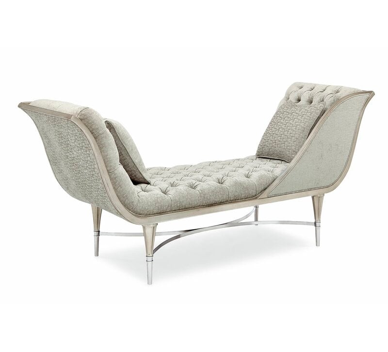 Leaf Tufted Chaise Lounge - Image 0