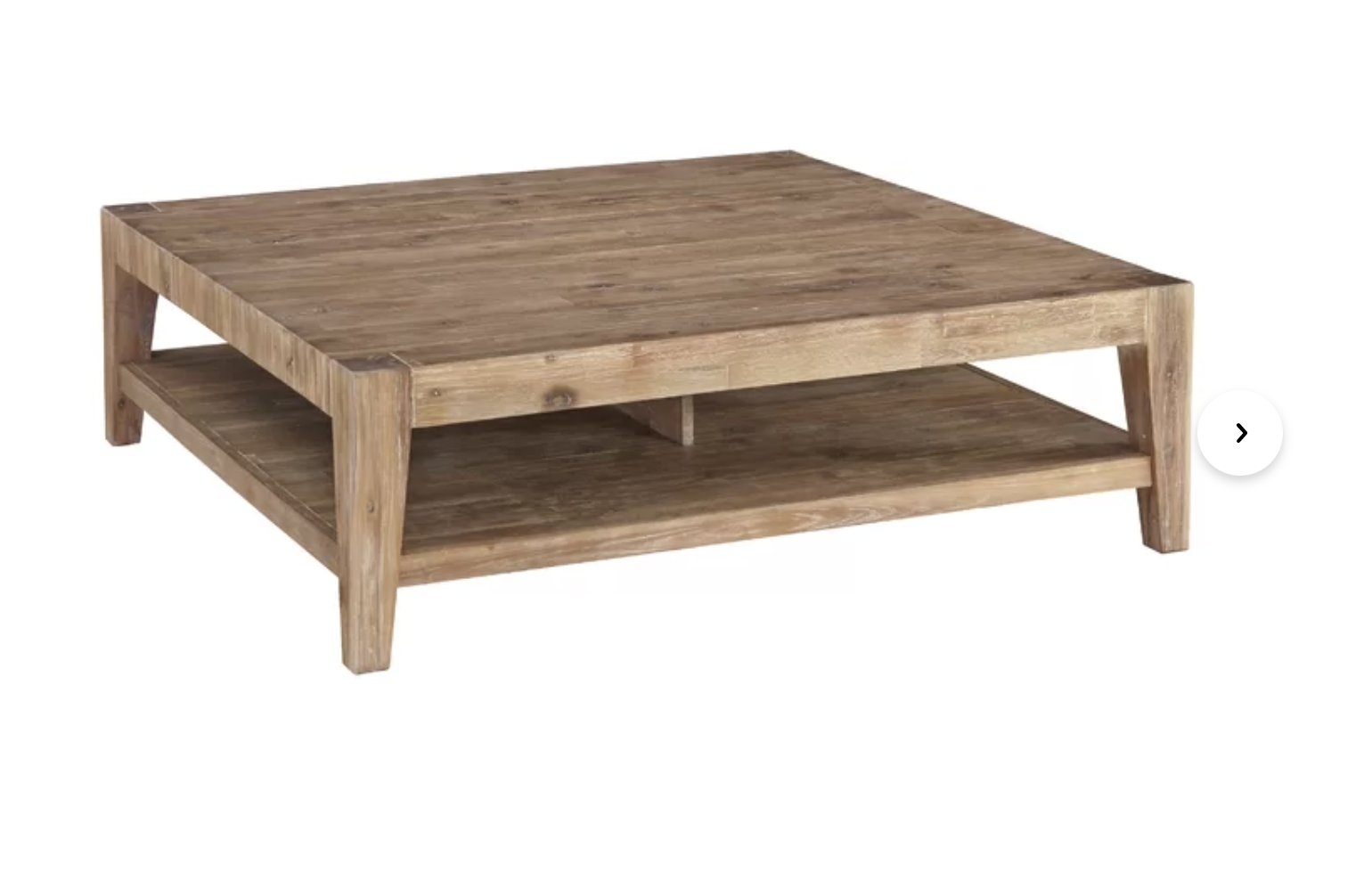 Savannah Solid Wood Coffee Table with Storage - IN STOCK 6/8/21 - Image 0