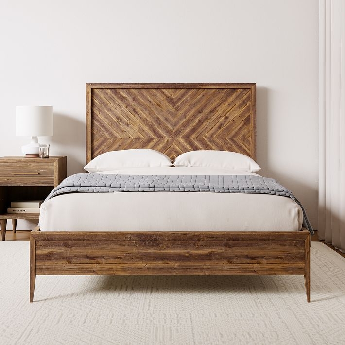 Alexa Bed Set, King, Light Honey - Image 2