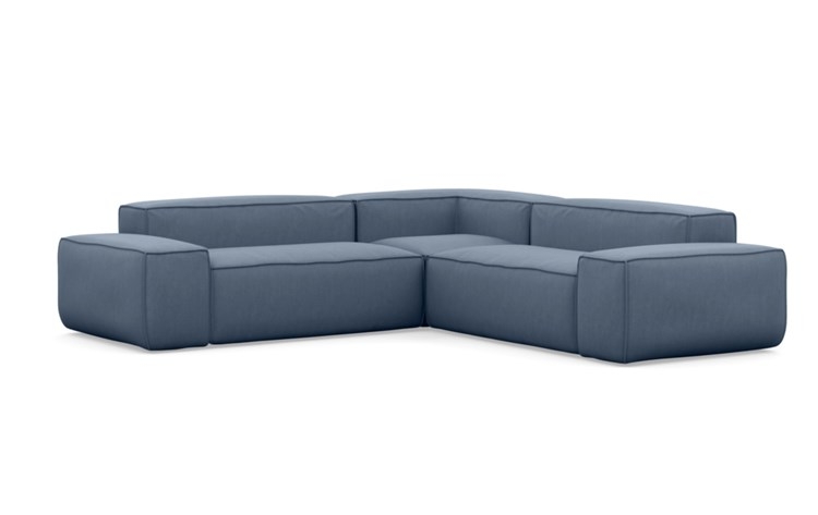 Gray Corner Sectional in Oasis - Image 0