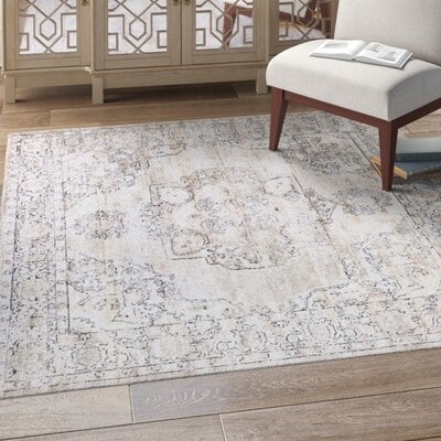 Cantey Oriental Ivory Area Rug - Image 0
