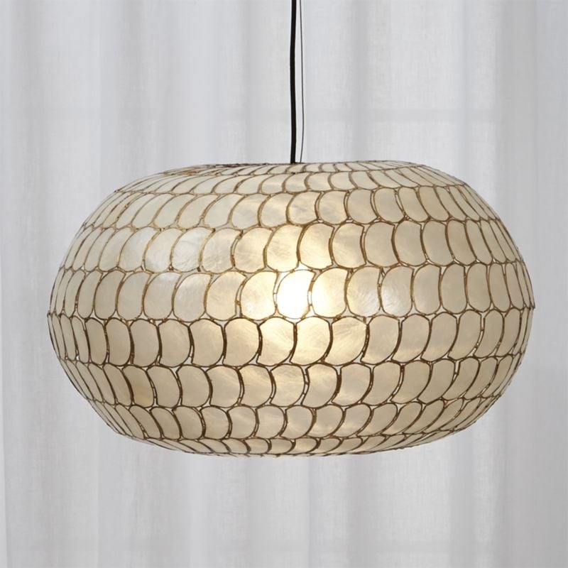 LUNA CAPIZ PENDANT LIGHT - Image 2