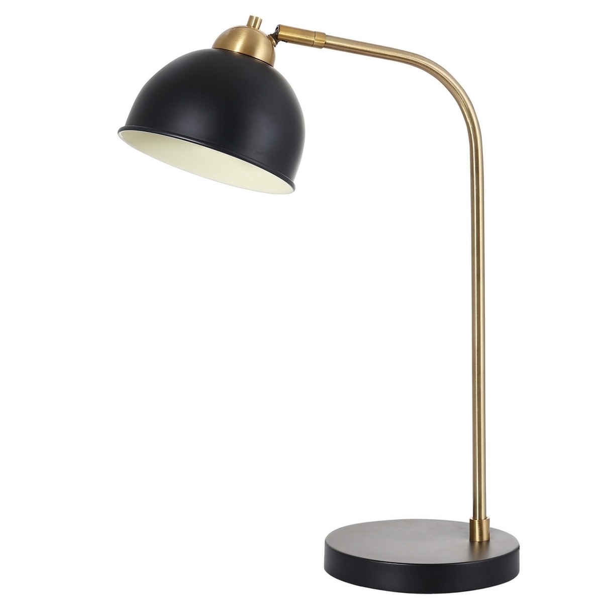 Bilston Table Lamp - Black/Brass Gold - Safavieh - Image 4