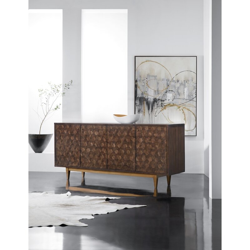Hooker Furniture Melange 78'' Wide Sideboard - Image 1