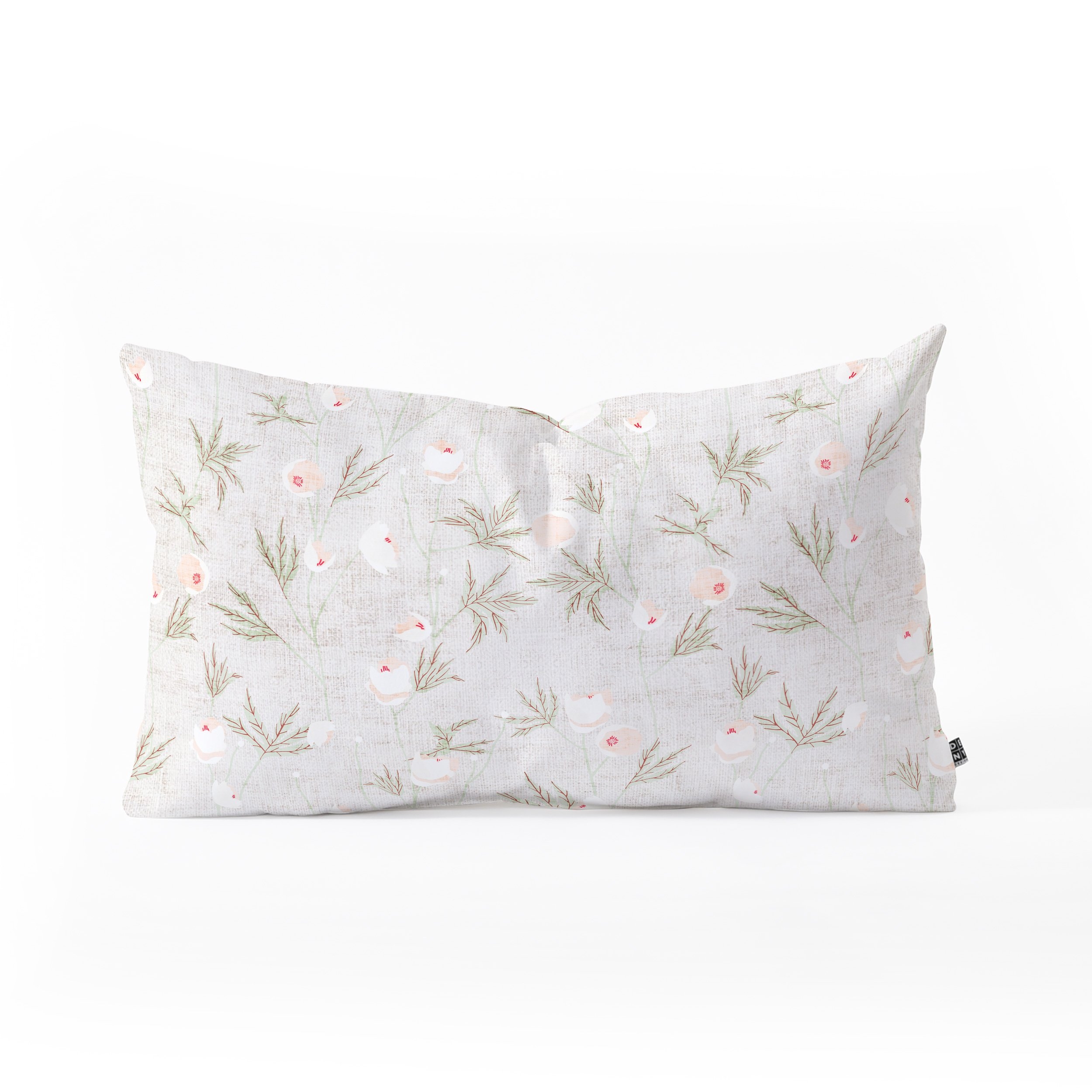 FRENCH LINEN ANEMONE LIGHT Pillow - Image 0