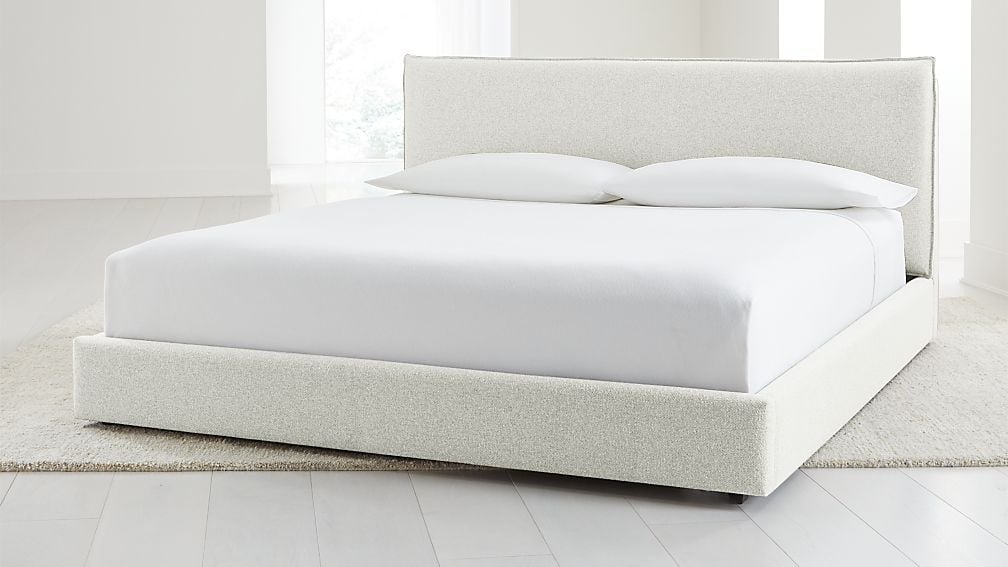 Lotus King Bed / Nordic, Frost - Image 0