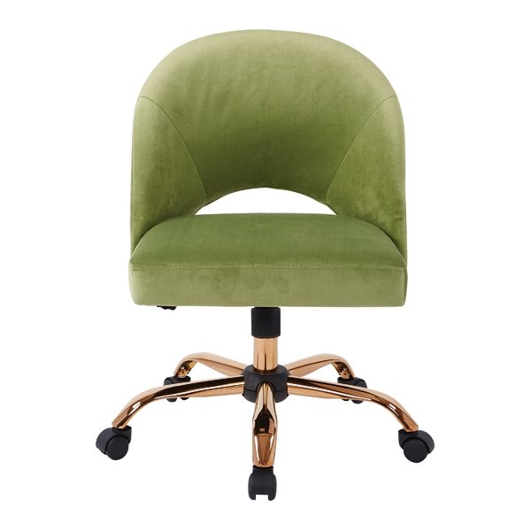 Reilly Mid-Back Desk Chair- Garden Green - Image 1