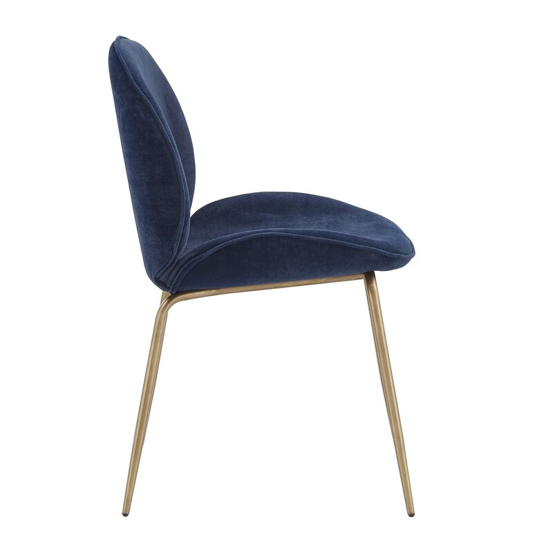 Guillemette Velvet Upholstered Side Chair (Set of 2) - Image 3