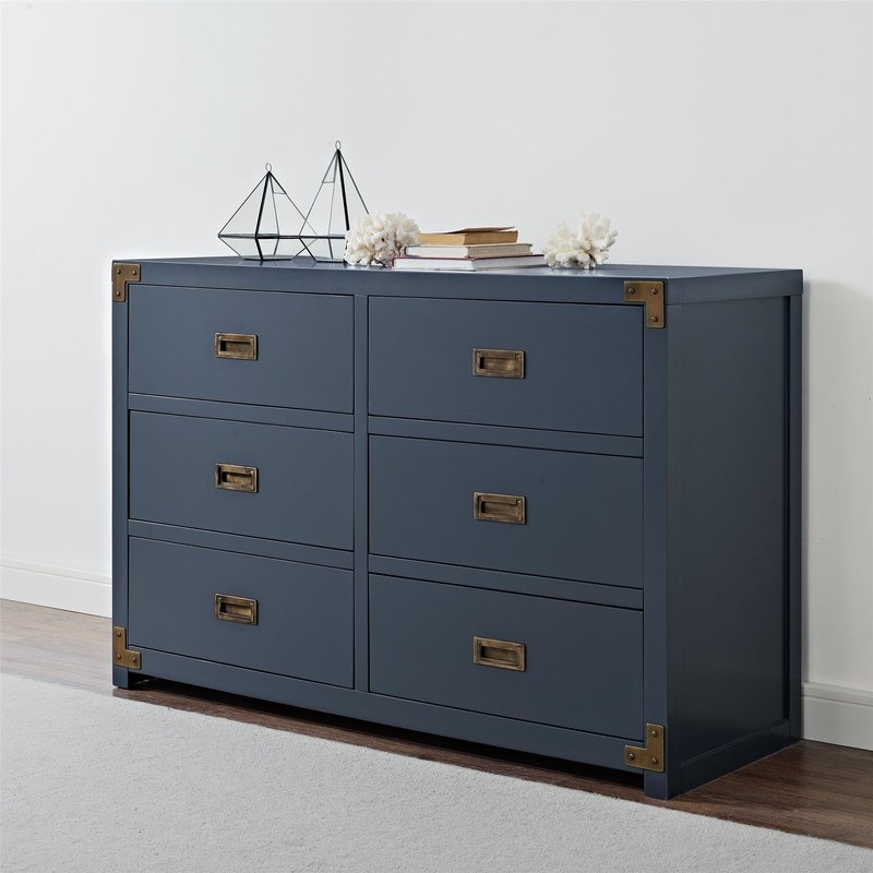 Agostino 6 Drawer Double Dresser - Image 2