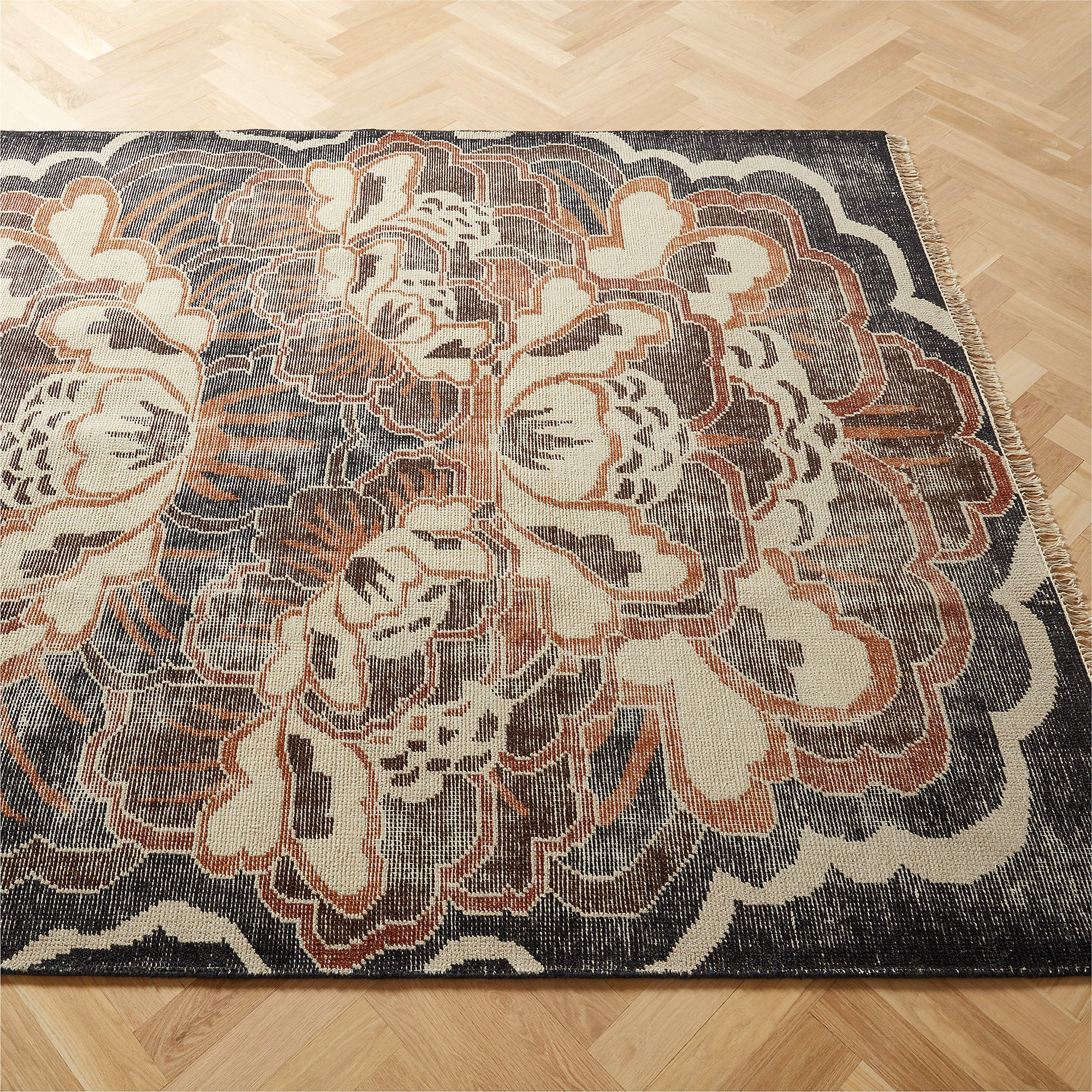 Allure Copper Handknotted Rug 8'x10' - Backorder: AUG - Image 0