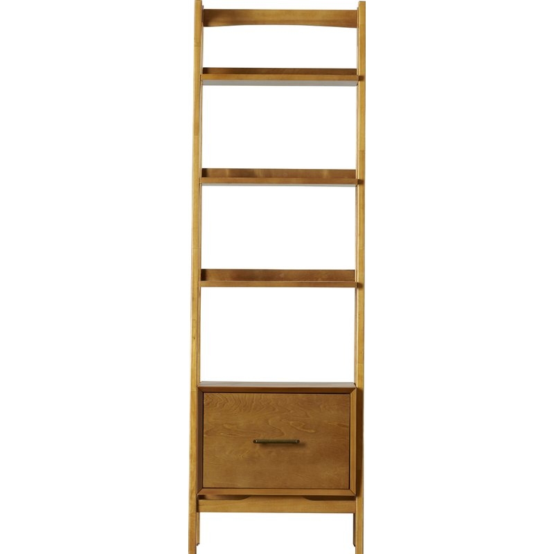 Easmor Etagere Bookcase, Acorn - Image 0