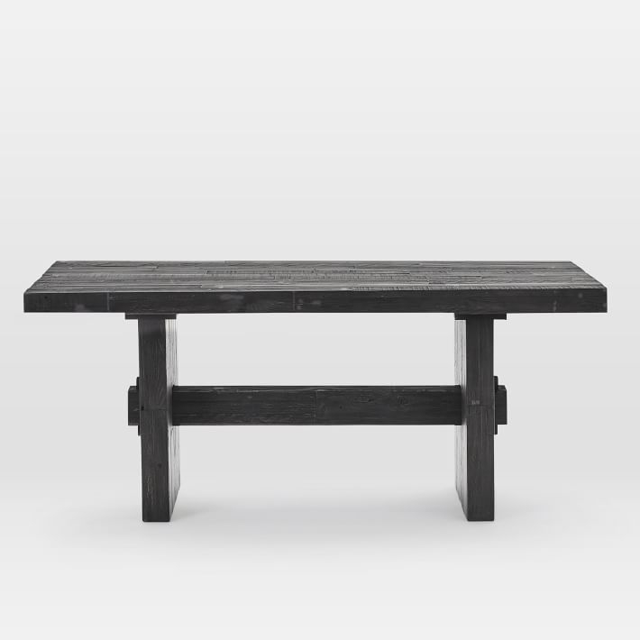 Emmerson® Reclaimed Wood Dining Table - Ink Black - Image 0