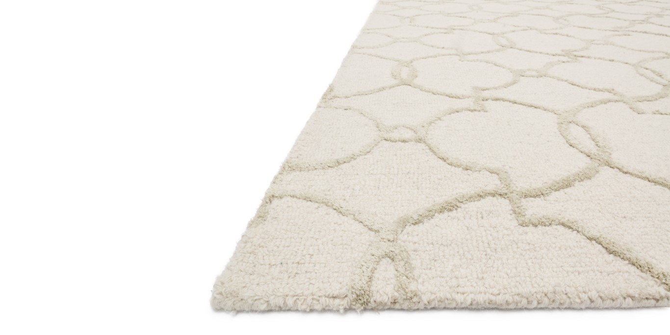 PC-04 Ivory/ Silver Rug - 9'3" x 13' - Image 1