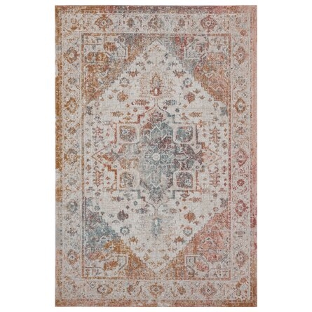Whipkey Ombre at Dusk Orange/Gray Indoor/Outdoor Area Rug - Image 0