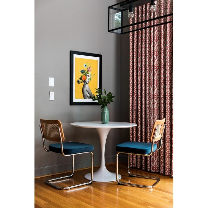 Elkmont Velvet Upholstered Metal Side Chair (Set of 2) - Image 1